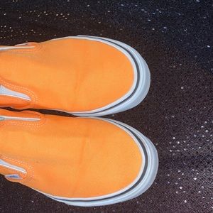 Neon Orange Vans
